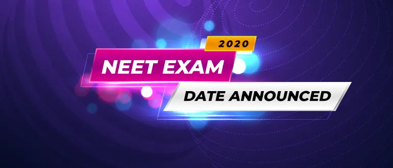 NEET 2020 exam date announced
