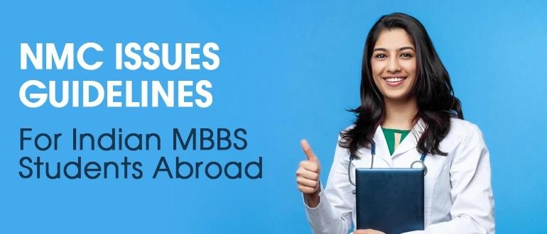 NMC Guidelines on Transfer of Indian Students Studying MBBS Abroad