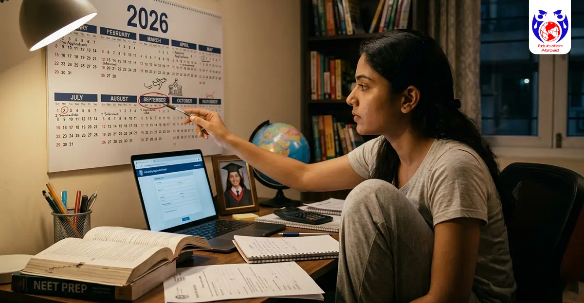 MBBS Abroad Admission Timeline 2026 for NEET Students - Don’t Miss September Intake