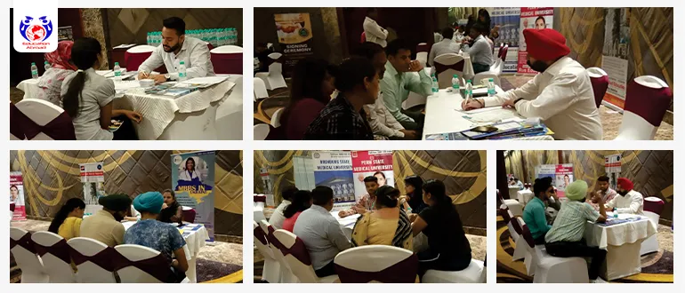 Education Abroad participated in the 9th Edition of MBBS Admission Expo in Ludhiana