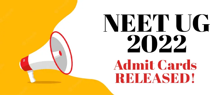 NEET UG 2022 Admit Card Released By NTA