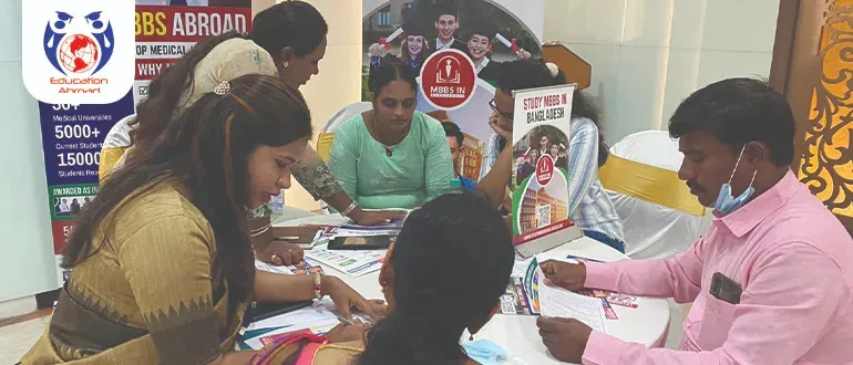 Education Abroad Took Part in the MBBS Admission Expo 2022, Tirupati, Andhra Pradesh